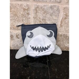 31 Gifts Thirty-One Cool Zip Snacker Bag Pouch Gray Shark Kids Cooler 5"x5.5"